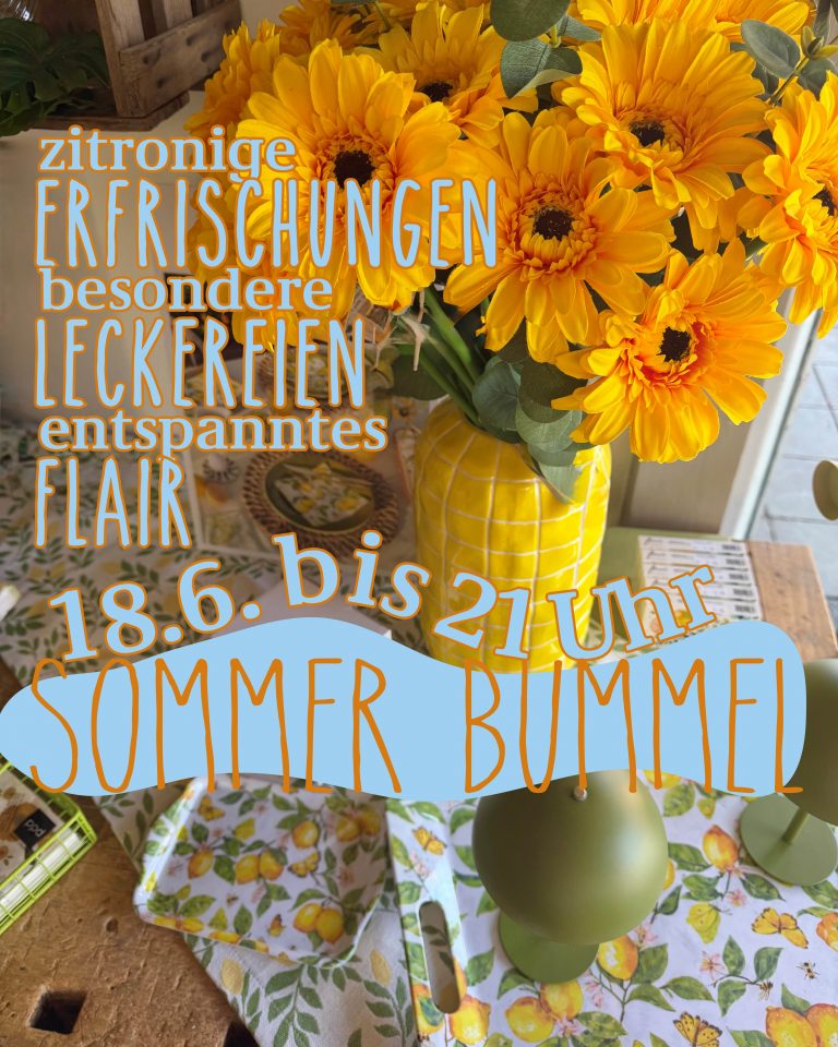 Event Sommerbummel Sommer LatNight Shopping
