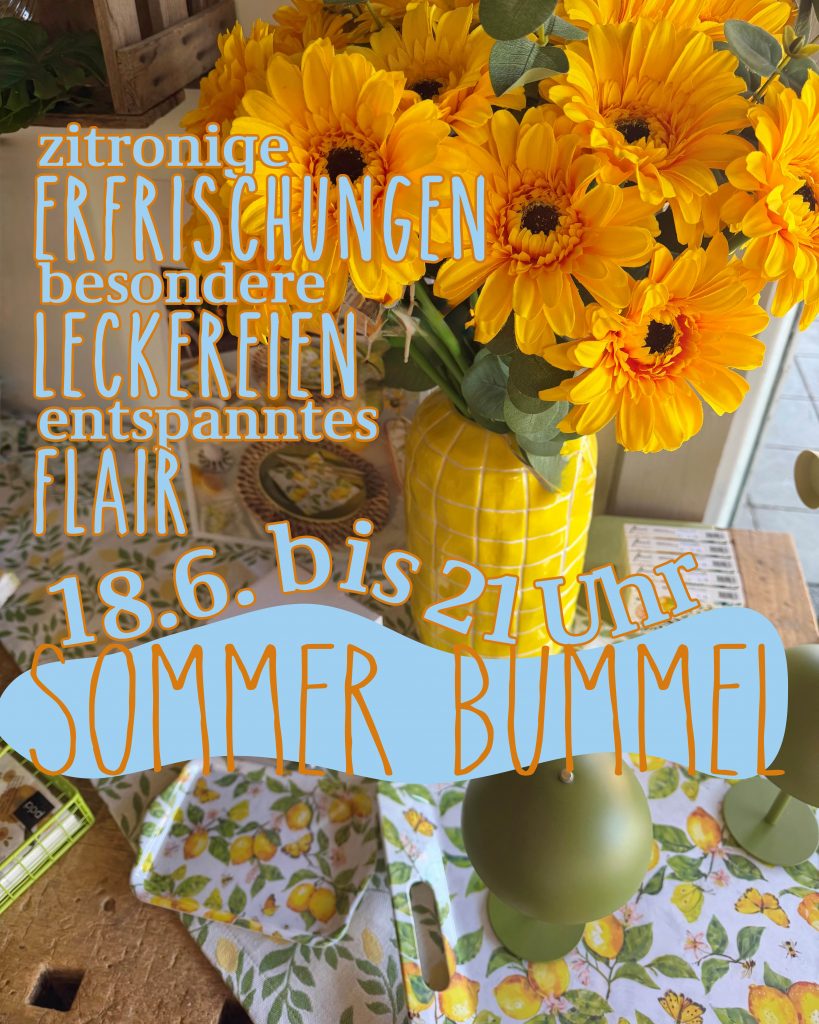 Event Sommerbummel Sommer LatNight Shopping